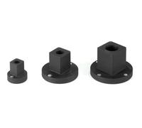 Gris neumático (103ra) 3 Piezas Disco Reducir Adaptador Socket Set