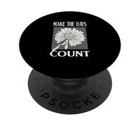 Gris No Bad Days Monocromo Color Gráfico PopSockets PopGrip Adhesivo