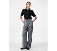 Gris Pantalones De Pierna Ancha M