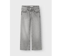 NAME IT Niña Girl Jeans Wide Fit Nkfrose Wide Jeans 5529-Be Noos, Denim Light Grey, 176
