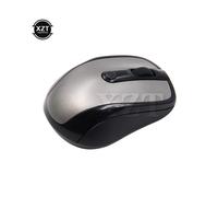 (GRIS) Ratón óptico inalámbrico profesional de 2,4 GHz, ratón USB con mini USB Dongle para PC y portátil