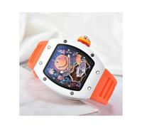 (gris) Reloj unisex automático de cuarzo AAA Top Deluxe Deluxe RM Ceramic Smile Trend con 3 pines