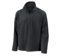 Gris Rojo Azul o Negro Cuarto Cremallera Cuello Elástico Fit Capa Media Micro De