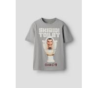 Gris Skibidi Toilet Top