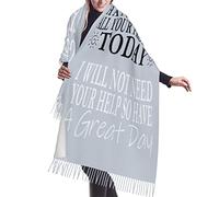 Gris Su Cuerpo Su Elección Pro Elección Derechos De Las Mujeres Bufanda Largas Para Mujer Cálida Mantón Cozy Pañuelo Abrigado