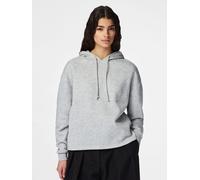 PIECES Pcchilli LS Hoodie Noos BC, Sudadera con Capucha Mujer, Gris Claro, L