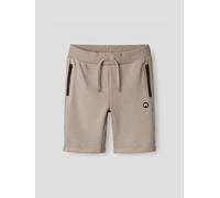 Gris Tela De Sudadera Shorts