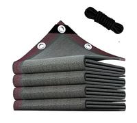 Gris4 x 6 m Red de Sombras para jardín, sombreado con Ojales de, toldo de 85% -90% Resistente a los Rayos UV, protección Solar para Plantas, Invernadero, cobertizo, Exterior, PatioGris