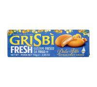 Grisbi Fresh Dolce Vita - Galletas con crema de cítricos, edición especial, 112 g
