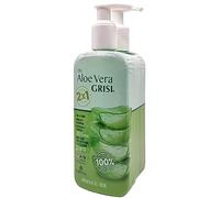 Grisi Duplo 2x1 Gel Corporal Aloe Vera (2x250ml) | Sin alcohol ni parabenos. Con Aloe Vera en concentración 200:1