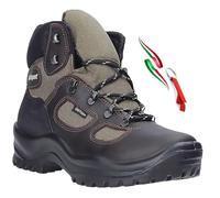 Grisport Botas de senderismo montaña unisex piel resistentes al agua membrana Gritex y sistema de soporte + gadget, Brown Gadget, 42 EU