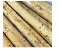 Grissinis de Algas Marinas. Suralgas. Peso neto del producto 200gr. Con toques toques sutiles de sabores y aromas marinos, con textura ligera crujiente y aireada.