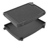 GRISUN 32 x 24 cm plancha de hierro fundido para parrilla Enders Urban, Urban Pro, Explorer, Explorer Pro, Explorer Pro, parrilla de gas para Enders 2075, accesorio de plancha maciza, 1 unidad