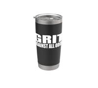 GRIT contra todo pronóstico Vaso térmico de acero inoxidable de doble pared