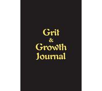 Grit & Growth Journal - Journals For Writing - Gift For Women And Men - Notebook - Cute Journal - Lined Journal - Writing Journal - Bookmark