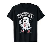 Grita todo lo que quieras Ya he salido Halloween Camiseta