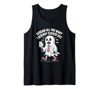 Grita todo lo que quieras Ya he salido Halloween Camiseta sin Mangas