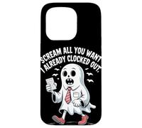 Grita todo lo que quieras Ya he salido Halloween Carcasa para iPhone 15 Pro