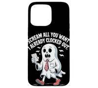 Grita todo lo que quieras Ya he salido Halloween Carcasa para iPhone 15 Pro Max