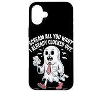 Grita todo lo que quieras Ya he salido Halloween Carcasa para iPhone 16 Plus