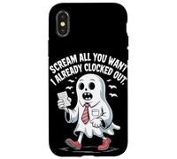 Grita todo lo que quieras Ya he salido Halloween Carcasa para iPhone X/XS