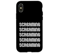Gritando Carcasa para iPhone X/XS