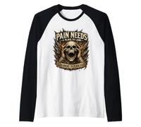 Gritar a Plena Vista La curación Emocional Visible no es Camiseta Manga Raglan