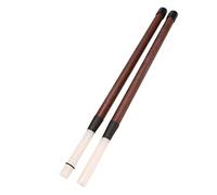 Griwiuiowe 1 Par de Cepillos de Tambor de Nailon de 40Cm Cepillos de Tambor de Jazz de Tambor Paquete de Tambor de Grano de Madera Accesorios de PercusióN