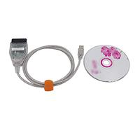 Griwiuiowe Cable de DiagnóStico de Coche Mini VCI V16.30.013 para OBD2 Mini VCI J2534 FT232RL Tis Conectores de Cables de Coche