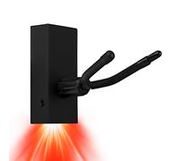 Griwiuiowe Colgante para violín con pantalla LED, luz de atmósfera, soporte para violín, diseño único de , adecuado para violín/viola, color rojo