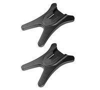 Griwiuiowe Flash cámara soporte flash Speedlight caliente Shoe Mount Stand con 1/4 pulgadas de metal trípode para flash Speedlite 2 paquete