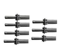 Griwiuiowe Juego de 7 cuñas de enchufe de 5/8 pulgadas para hormigón, piedra de roca de 16 mm