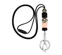 Griwiuiowe Llaves para profesores para tarjetas de identificación para jóvenes, perlas de silicona para llaves para mujeres, enfermeras, empleados