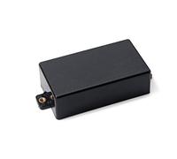 Griwiuiowe Plastic Cubierta De Pastilla Sellada Humbucker En Forma De Partes De Guitarra SQ ST (Negro)