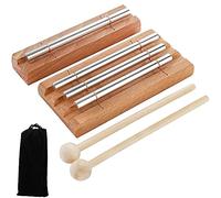 Griwiuiowe y solo tambor instrumento meditación timbre de mano Chime Chime mano para oración, yoga, curación de energía oriental, atención plena