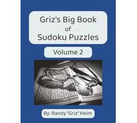 Griz's Big Book of Sudoku Puzzles Volume 2: 400 Sudoku Puzzles for Adults | Brain Games, Logic Puzzles & Stress Relief