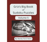 Griz's Big Book of Sudoku Puzzles Volume 5: 400 Sudoku Puzzles for Adults | Brain Games, Logic Puzzles & Stress Relief