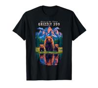 Grizzly 399 Bear Lovers Reina del Parque Nacional Tetons Camiseta