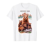 Grizzly 399 Bear Lovers Reina del Parque Nacional Tetons Camiseta