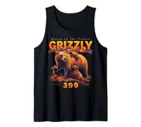 Grizzly 399 Bear Lovers Reina Del Parque Nacional Tetons Camiseta sin Mangas