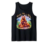 Grizzly 399 Bear Lovers Reina del Parque Nacional Tetons Camiseta sin Mangas