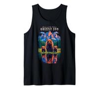 Grizzly 399 Bear Lovers Reina del Parque Nacional Tetons Camiseta sin Mangas