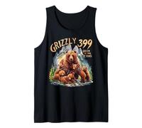 Grizzly 399 Bear Lovers Reina del Parque Nacional Tetons Camiseta sin Mangas