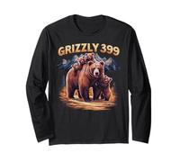 Grizzly 399 Bear Lovers Reina del Parque Nacional Tetons Manga Larga