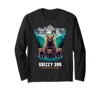 Grizzly 399 Bear Lovers Reina Del Parque Nacional Tetons Manga Larga