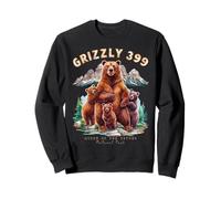 Grizzly 399 Bear Lovers Reina del Parque Nacional Tetons Sudadera