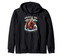 Grizzly 399 Bear Lovers Reina Del Parque Nacional Tetons Sudadera con Capucha