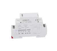GRM8-01 Relé de impulso electrónico, CA 230 V Relé de bloqueo Relé de memoria Relé de impulso con indicador LED 35 mm Carril DIN
