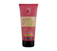 Grn shades of nature 30163 gel de ducha cosmética orgánica energizante - oliva orgánica y bergamota orgánica - para pieles maduras, exigentes, vigorizantes - vegano - 200 ml