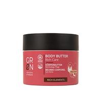 Grn shades of nature 30231 cosméticos orgánicos cuidado rico en mantequilla corporal - manteca de karité orgánica - para pieles exigentes y maduras - se derrite cuando se aplica - vegana - 200 ml